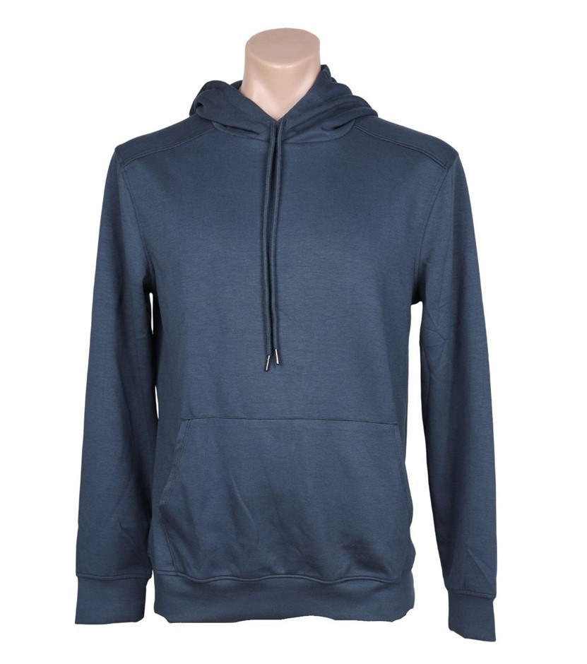 BOSTON TRADERS Men's Soft Hoodie, Size M, Mirage Blue.