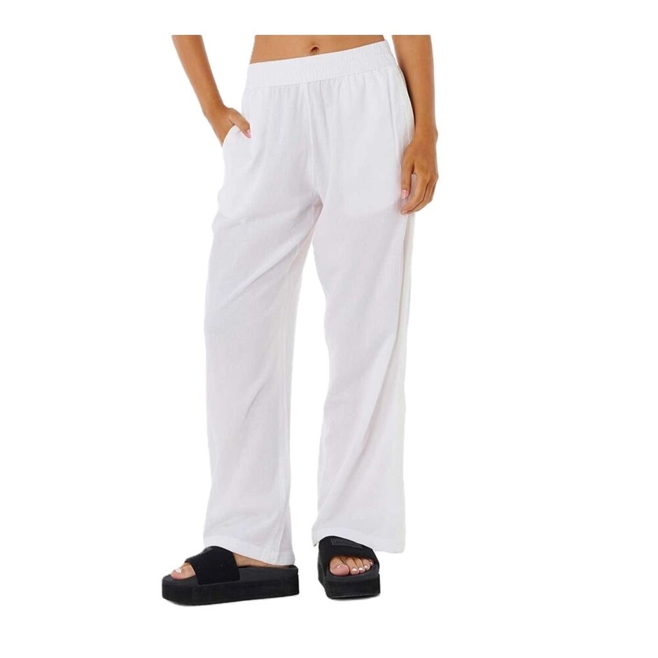RIP CURL Women's Luxe Surf Pants - White, Size XL. RRP: $99.99. Buyers Not