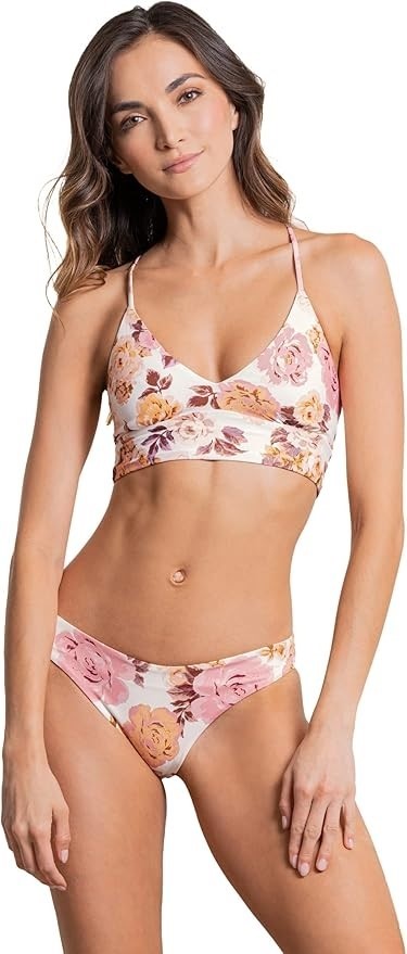 MAAJI Womens Afrodita Daylight Long Line Triangle Bikini Top, Size L. RRP: