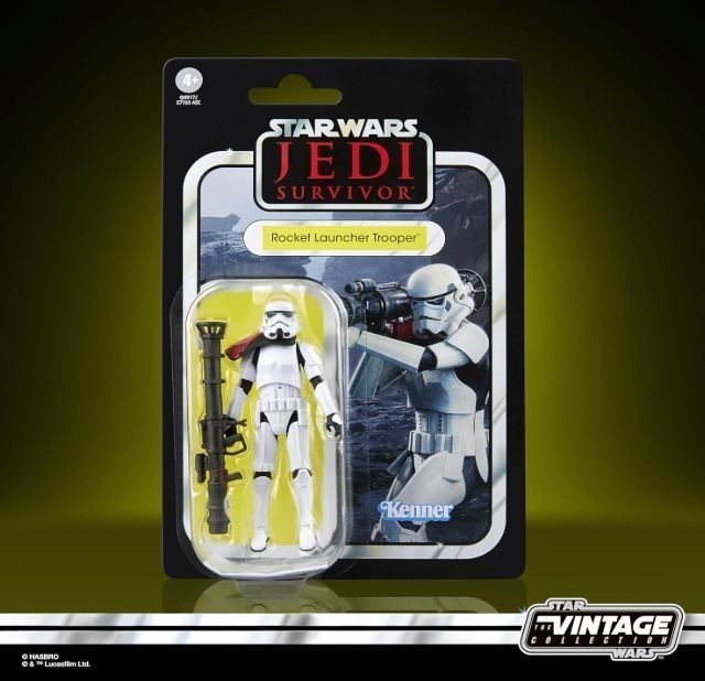 STAR WARS The Vintage Collection Rocket Launcher Trooper, Jedi: Survivor Pr