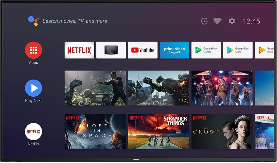 BLAUPUNKT 58 inch 4K QLED Ultra HD Android TV.