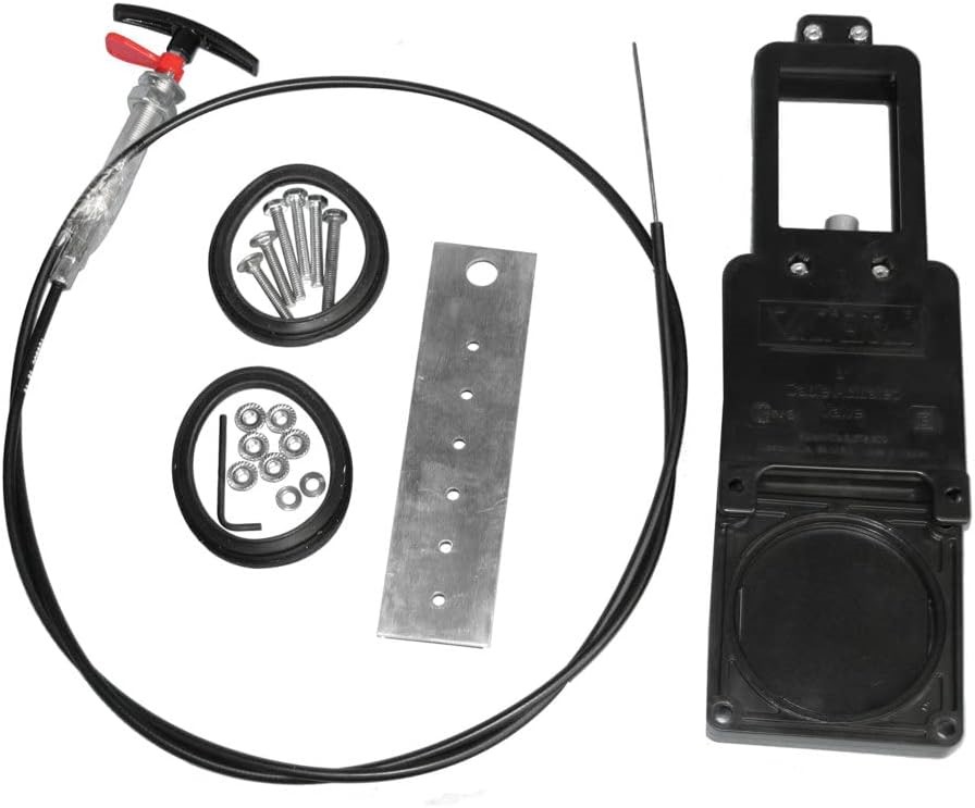 VALTERRA TC372 72" Flexible Cable Kit with 3" Valve.