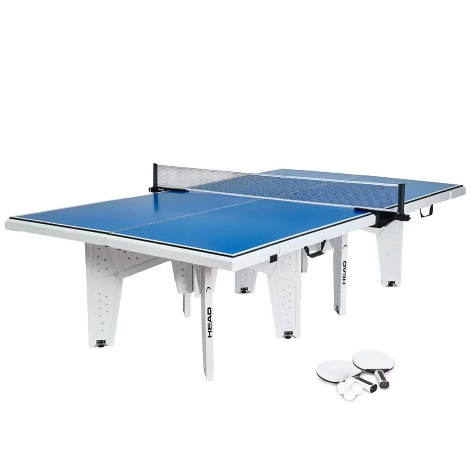 HEAD Outdoor Table Tennis Table Set. NB: Used, not in original box, missing
