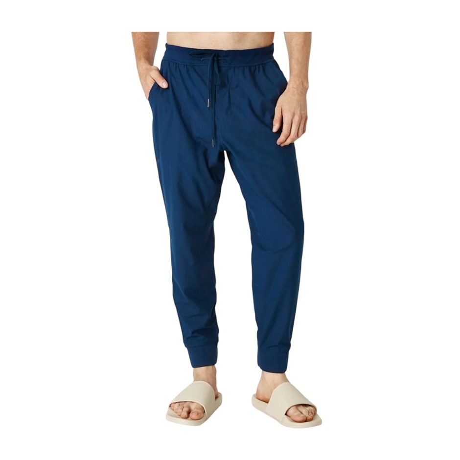 CLOUDVEIL Men's Comfort Joggers, Size M, Blue. Buyers Note - Discount Frei