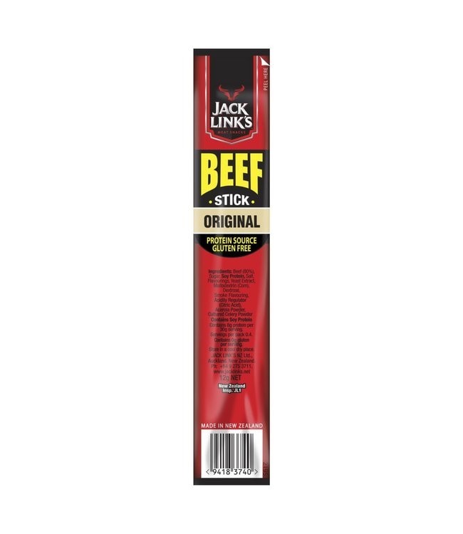 42 x JACK LINKS Original Beef Sticks, 12g.