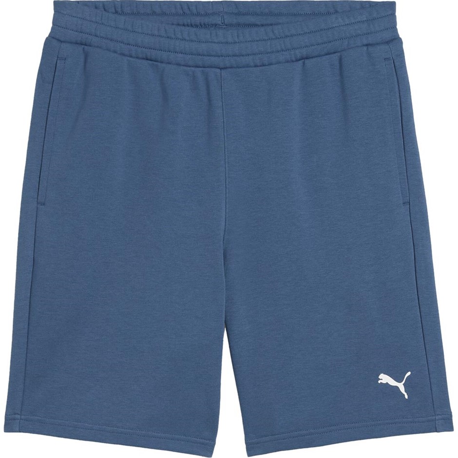 PUMA Men's Tad Essentials 8" Knit Short, Size M, 70% Cotton, Dark Indigo (8