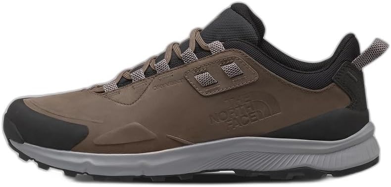 THE NORTH FACE Men's Cragstone Leather WP Shoes, Bipartisan Brown Meld Grey