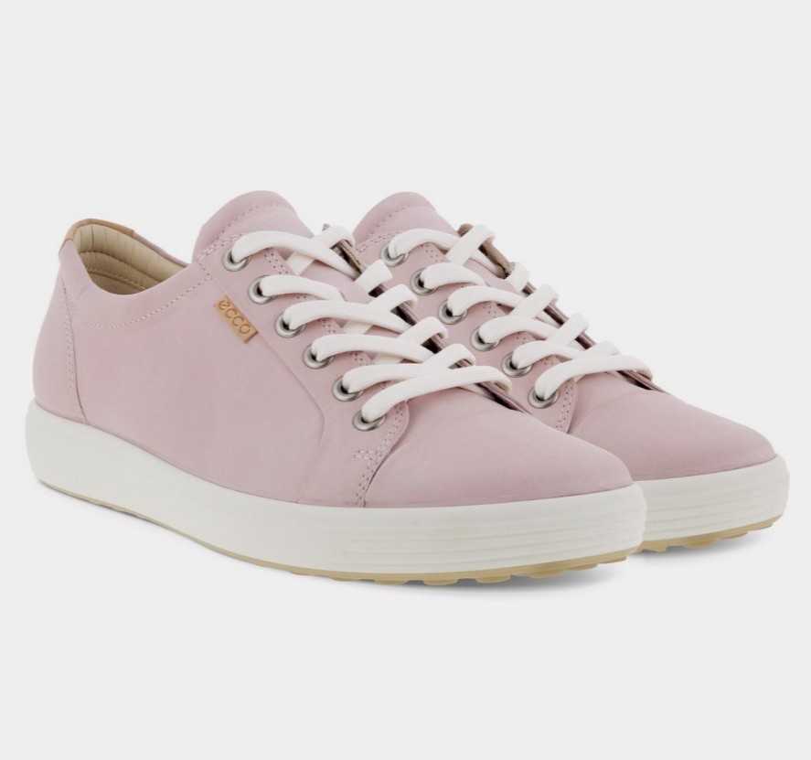 ECCO Women's Soft 7 Sneaker, Violet Ice/Powder, 5-5.5