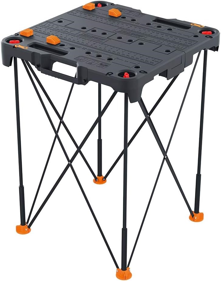 WORX Sidekick Folding Work Table, Portable All-in-one Work Bench. Model WX0