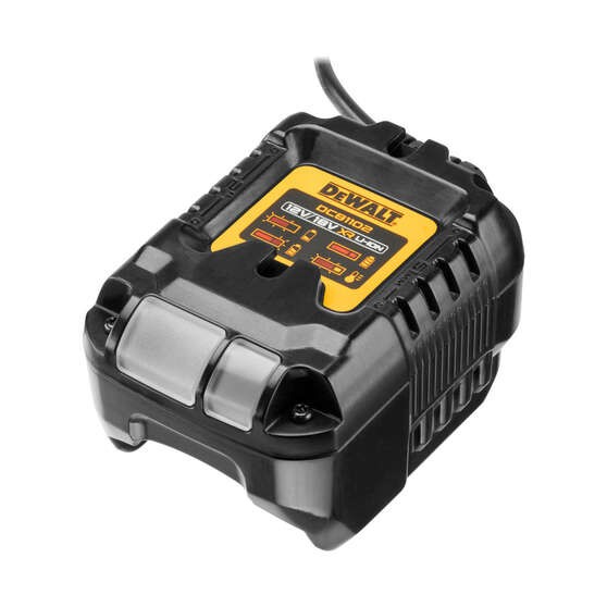 DeWALT 12V 18V 2 AMP Compact Wall Mount Li-Ion Battery Charger, DCB1102-XE