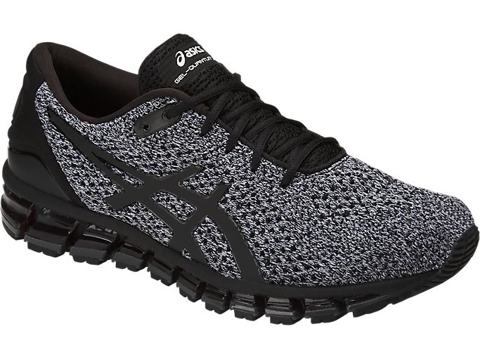 ASICS Men's Gel-Quantum 360 Knit 2 Shoes, Size US7 / EU40, Black/White/Blac