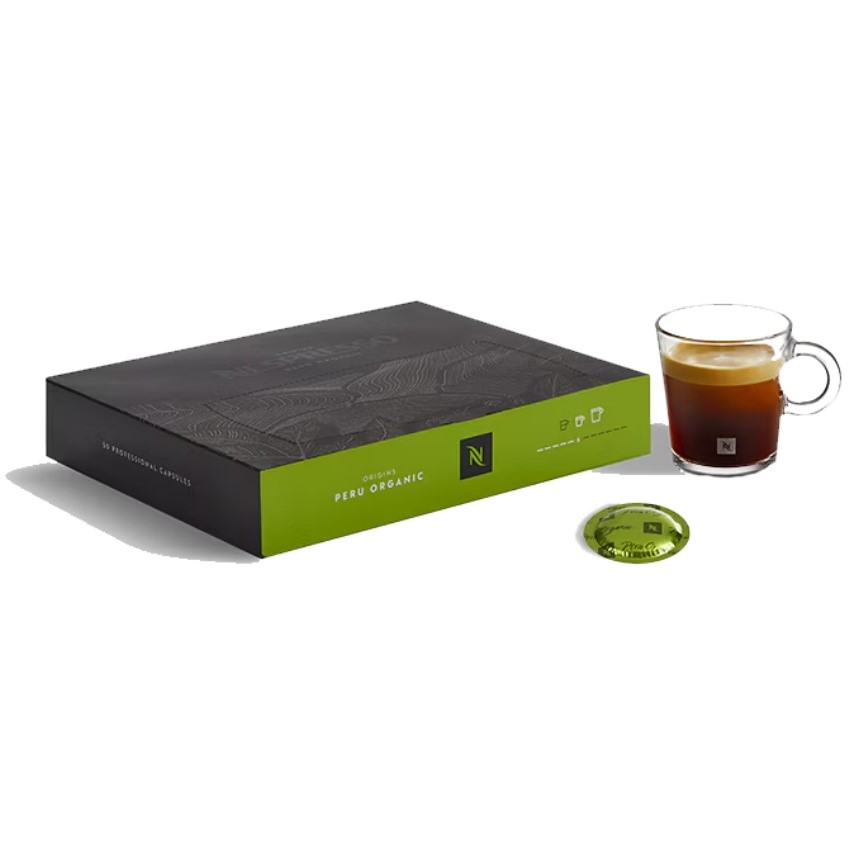 NESPRESSO PRO Creations Peru Organic 50 Capsule Box BB: 30/06/2026