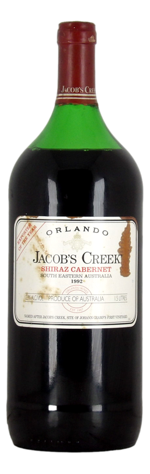 Jacobs Creek Shiraz Cabernet 1992 (1x 1.5L), SA