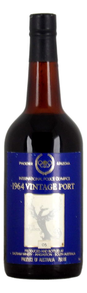 Saltram International Police Olympics Vintage Port 1964 (1x 750mL), SA