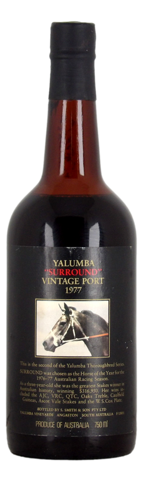 Yalumba Surround Vintage Port 1977 (1x 750mL), SA