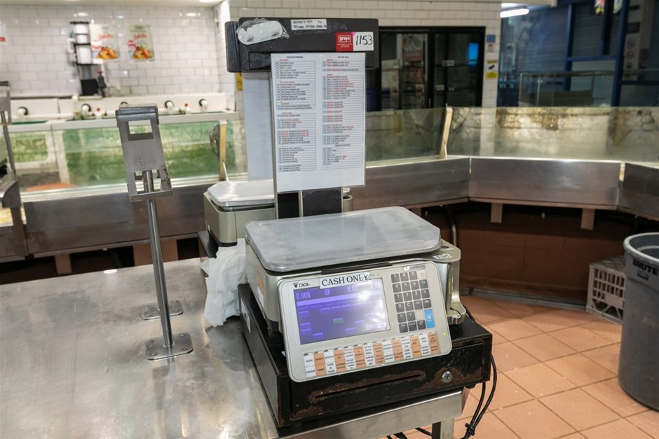 Wedderburn SM-5500P P.O.S Digital Printing Platform Scales (Commercial)