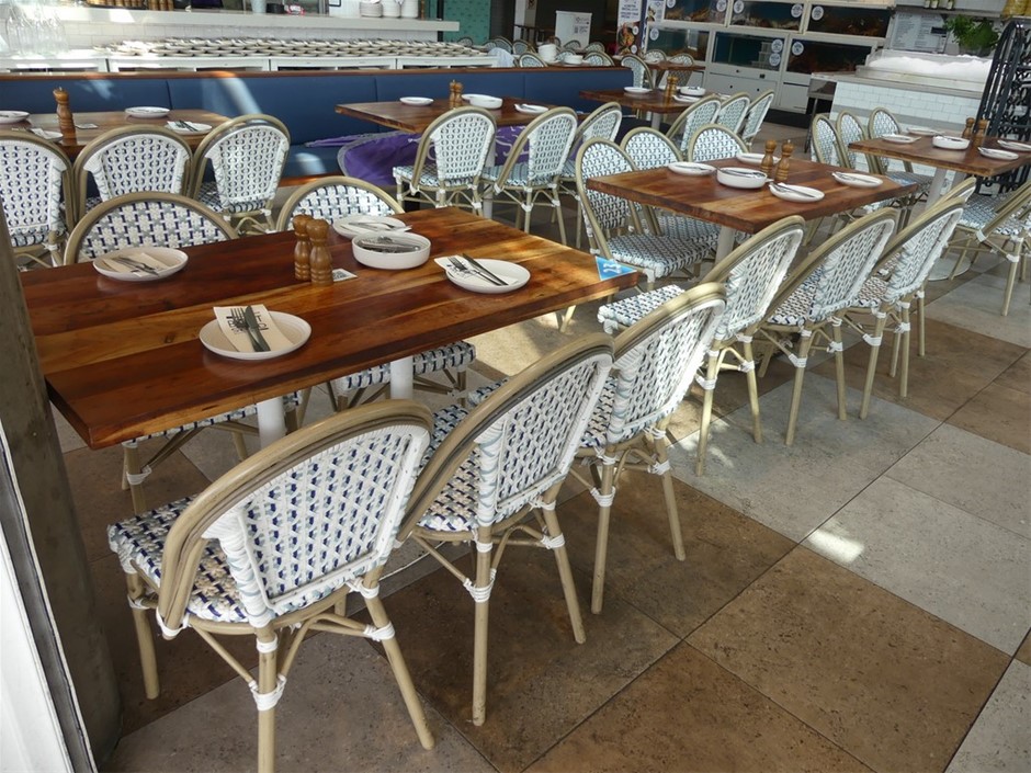 Table And Chair Setting (Commercial Restaurant Qty 5)