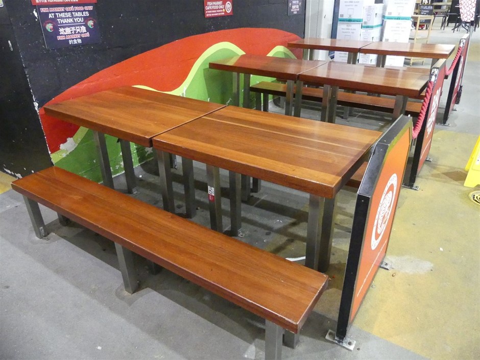 Bench Seating 4 x (Restaurant Quality)