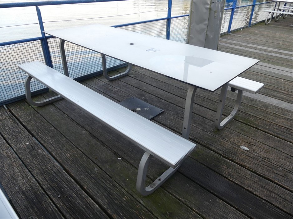 Alfresco Table And Bench Setting (Qty 7)