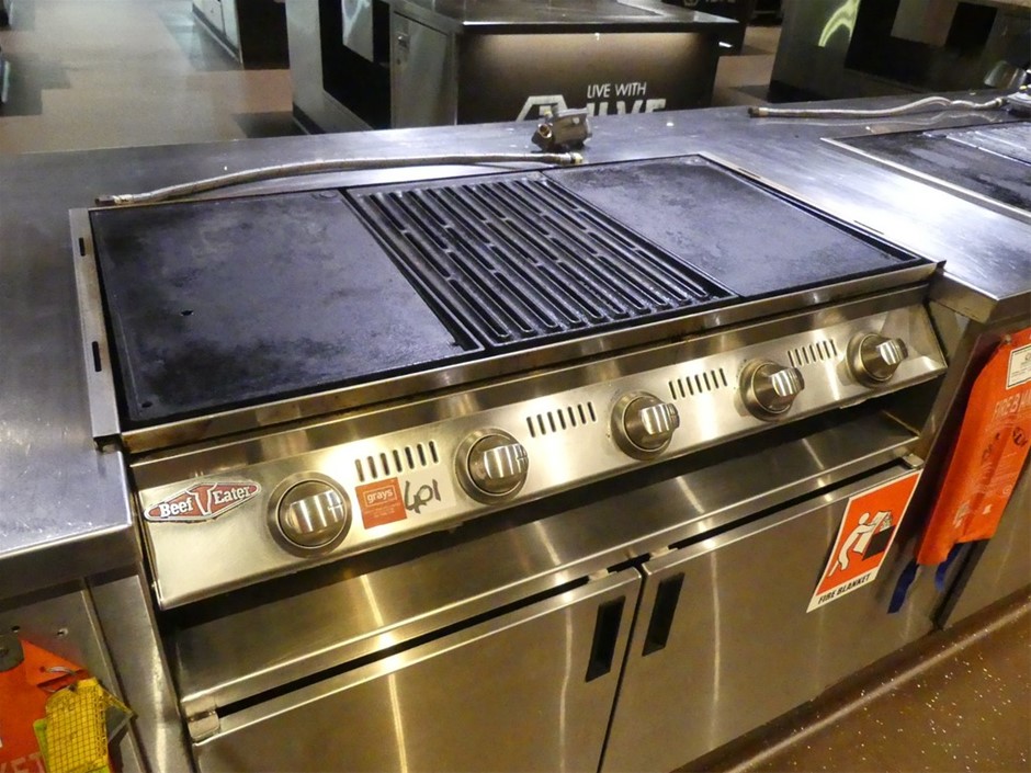 Beef Eater BS12850 4 Burner Gas BBQ (Commercial Kitchen Grade)
