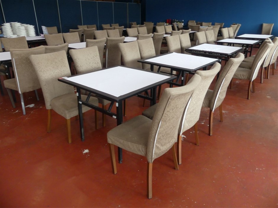 Folding Table And Chair Set (QTY 8 Sets)