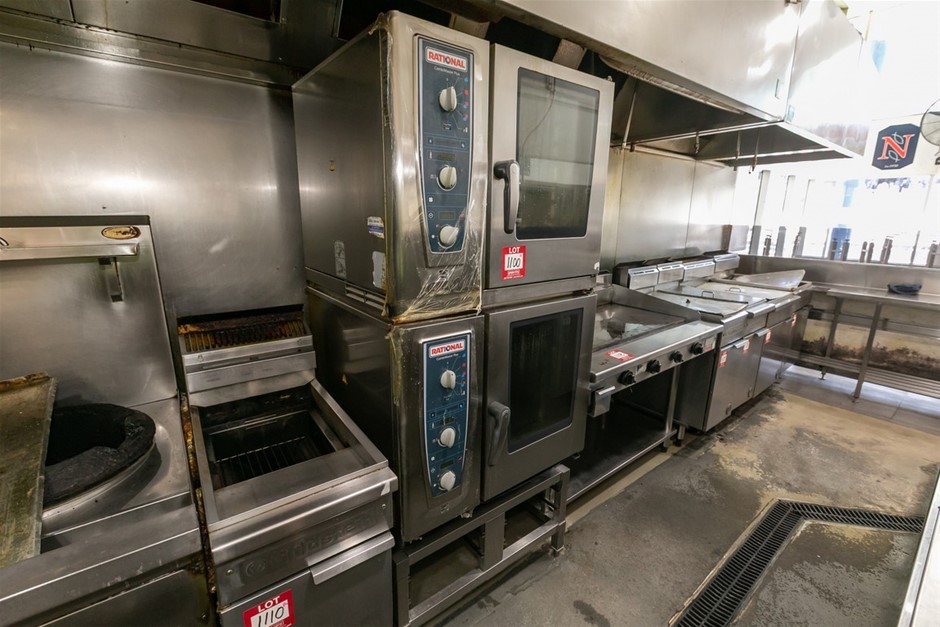 Rational Combi master plus Combi Ovens (Stack Of 2 Commercial)