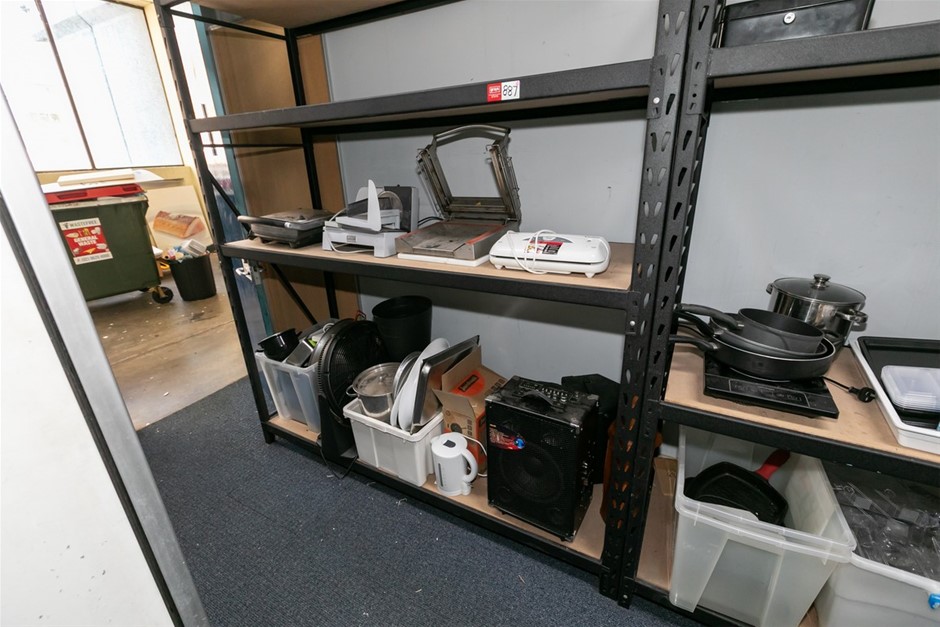 Store Shelving And Contents