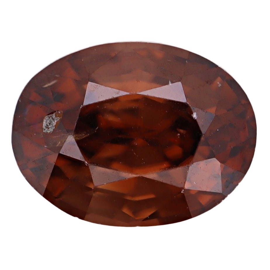 2.36 Carats Orange-Brown Natural Zircon