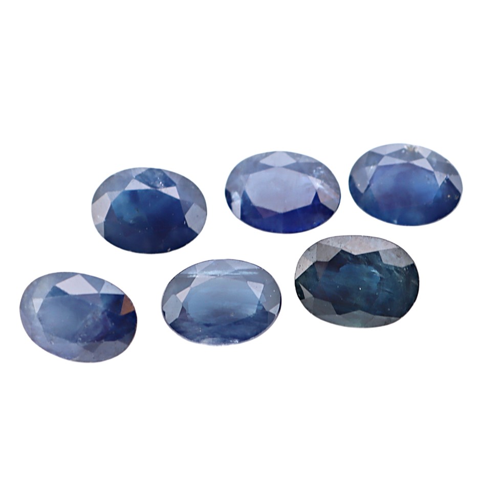 6.21 Carats Blue Sapphire