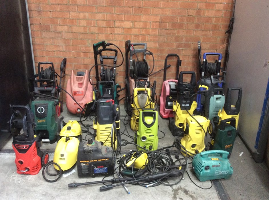 Mixed Brand Electric Pressure Washers (Bulk Lot)