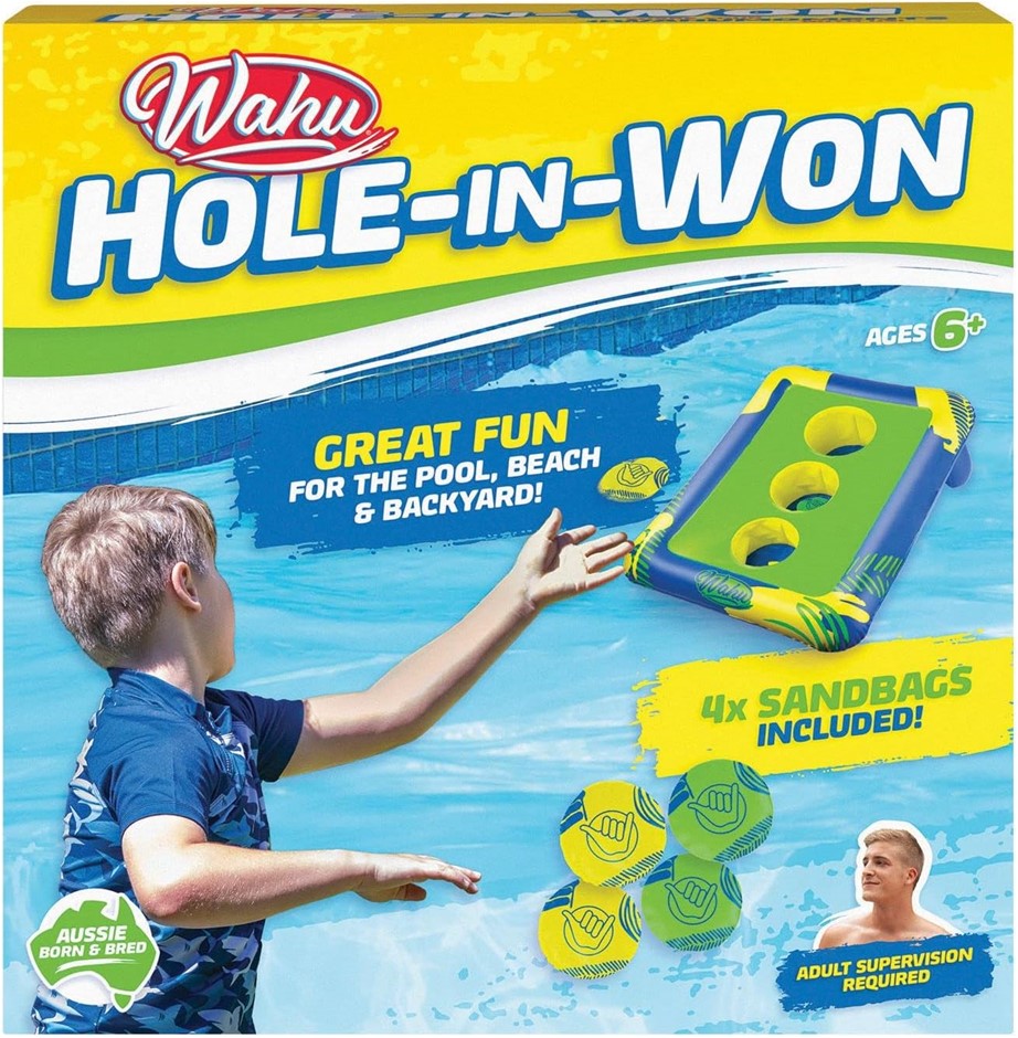 WAHU Hole in Won Pool Toys, Inflatable Game Set Includes 1 Hole in Won Game