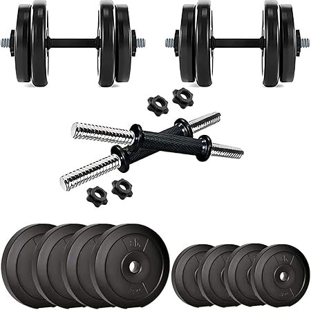 ANYTHING BASIC 20 kg Dumbbell Set. NB: Minor Use & Not In Original Box.