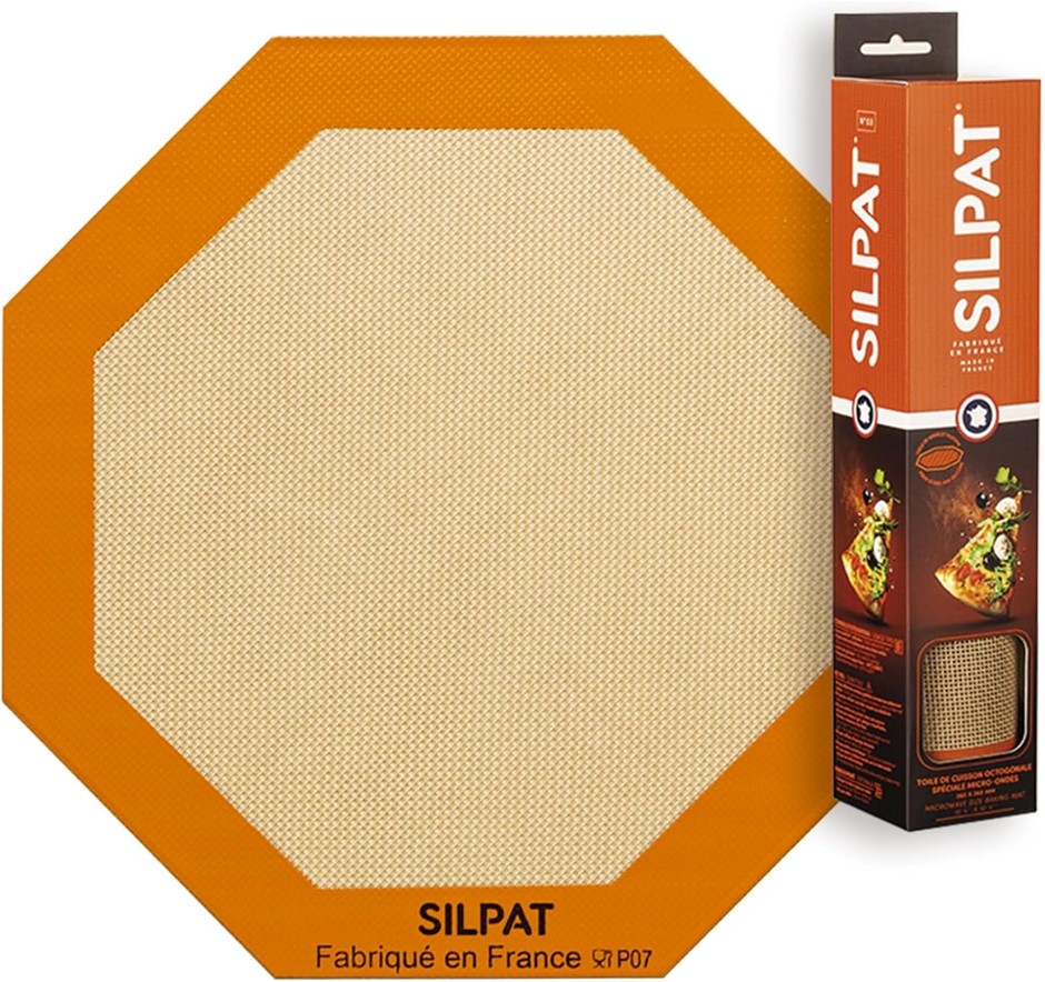 SILPAT The Original Non-Stick Silicone Microwave Baking Mat, 10.25" Diamete
