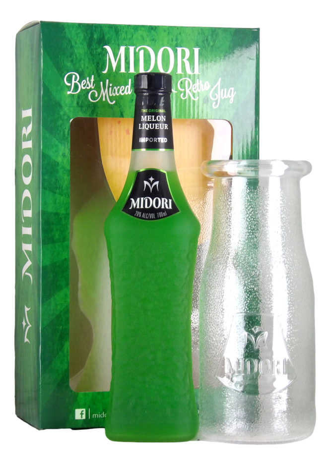 Midori Best Mixed with Retro Jug (1x 700mL) Mexico