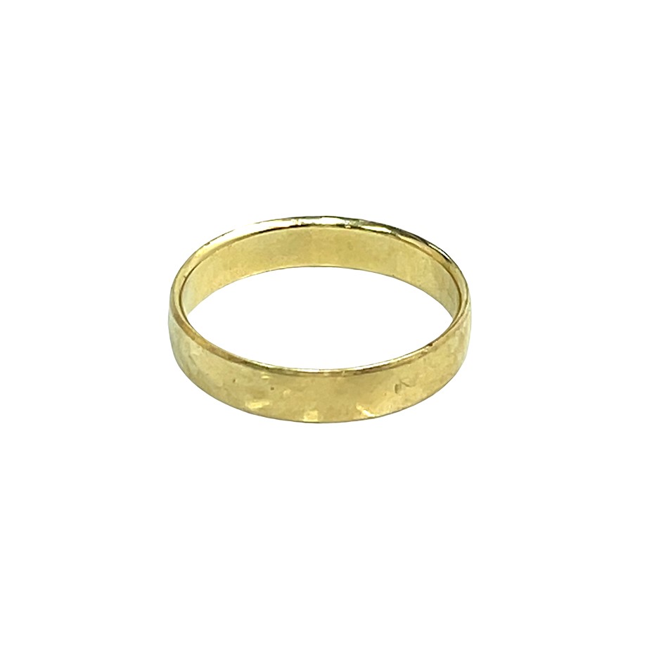 9ct Yellow Gold 4.9mm Band