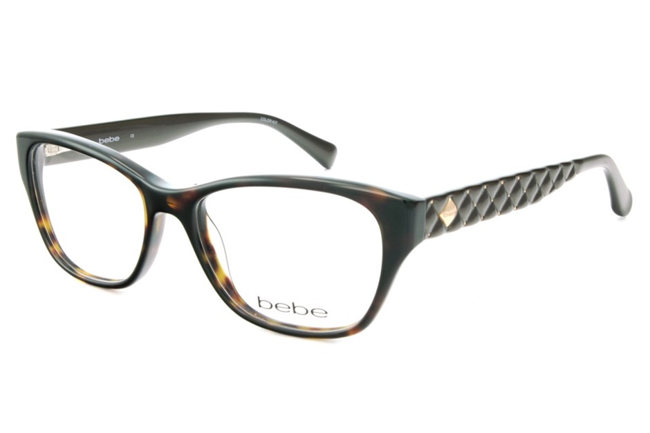 BEBE 'Next Big Thing' Eye Glasses Frames, Tortoise (206), BB5099. RRP: $129