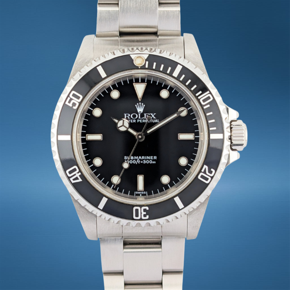 Rolex 14060 Submariner Swiss Only Two-Liner 40mm 1999 WxO
