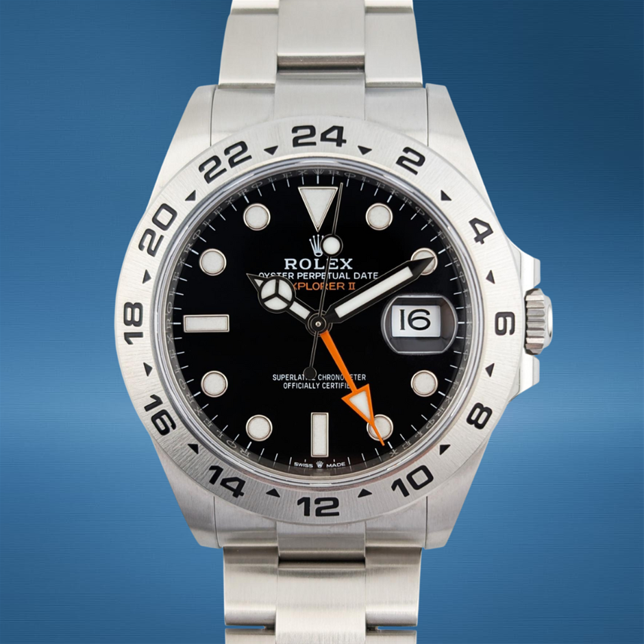 Rolex 226570 Explorer II Black Dial 42mm 2022 BxP