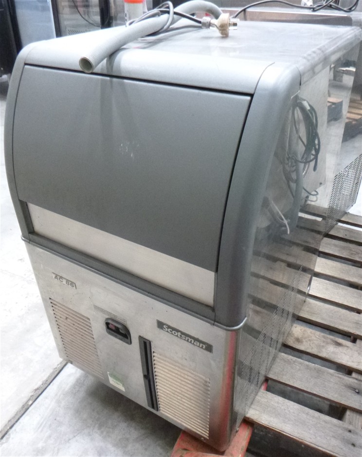 Scotsman AC86 Stainless Steel Finish Under Bench Ice Maker