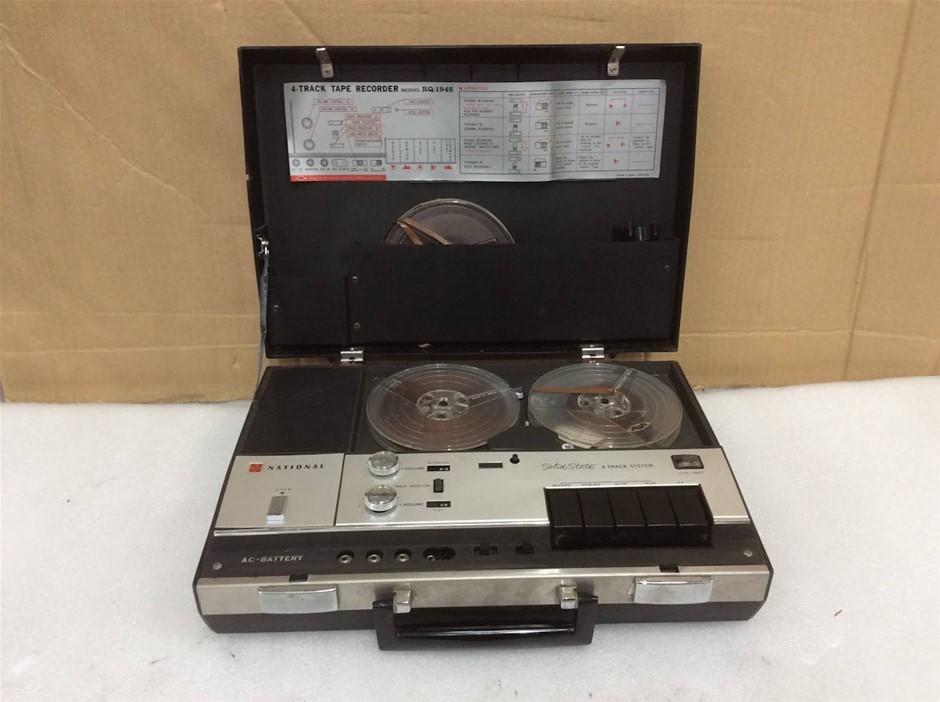 National RQ-194S 4-Track Tape Recorder