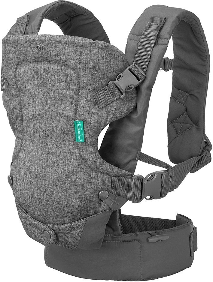 INFANTINO Flip Advanced 4-in-1 Convertible Carrier, Infant to Toddler, Ligh