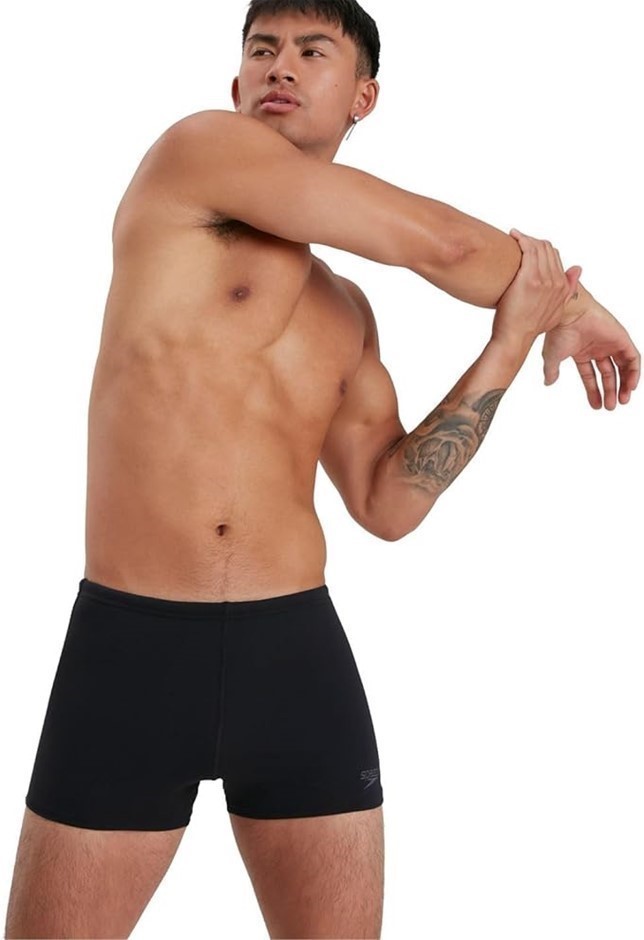 SPEEDO Men's Endurance+ Aquashort, Size AU14, Black, 8-134480001. Buyers N