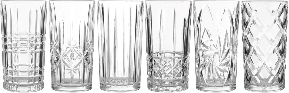 MAXWELL & WILLIAMS Cocktail & Co Mixologist Highball 380ML Set of 4 Gift Bo