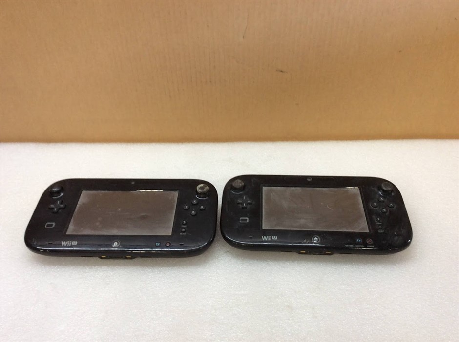 Nintendo Wii U WUP-010 GamePad Controller (Lot of 2)