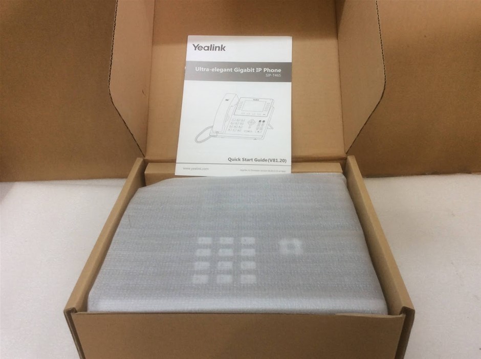 Yealink SIP-T46S Ultra-elegant Gigabit IP Phone New