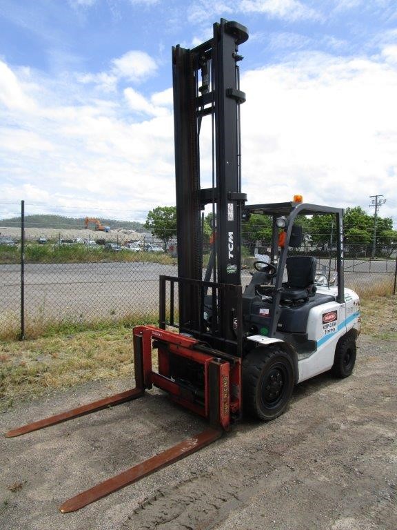 2018/January TCM FG35T3S 4 Wheel Counterbalance Forklift