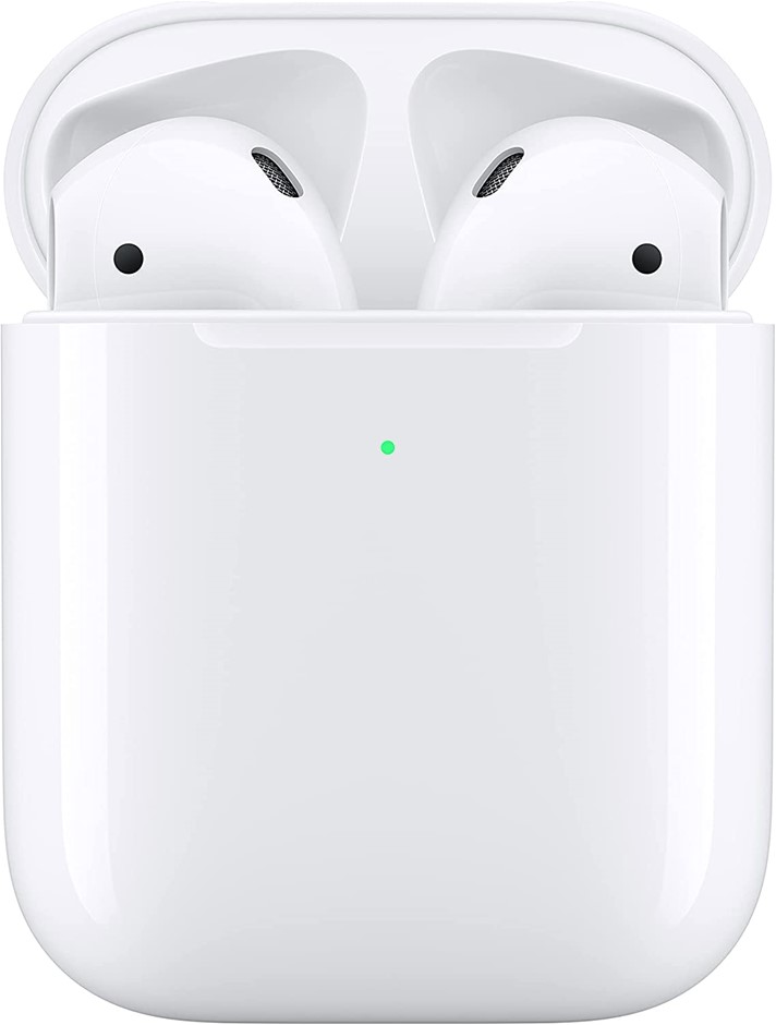 APPLE AirPods (2nd Gen) with Wireless Charging Case, Model (A2032 A2031 A19