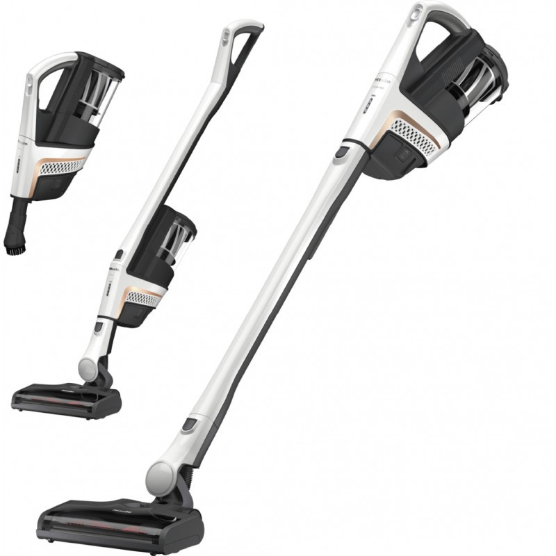MIELE Triflex HX1 Cordless Vacuum Cleaner 3-in-1, White. NB: Has been used.