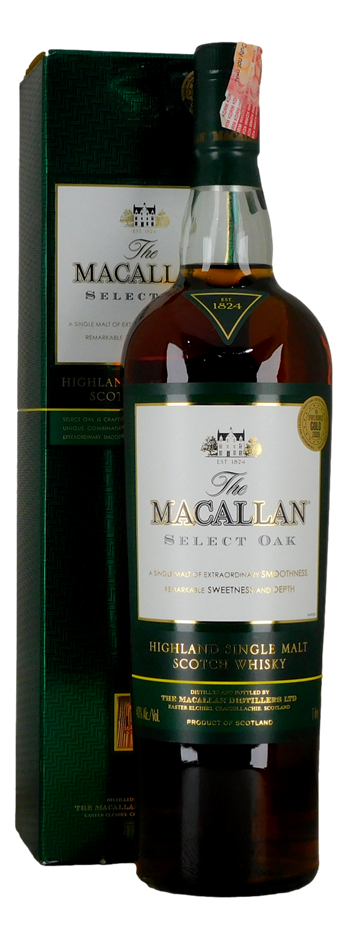 The Macallan 1824 Collection Select Oak (1x 1L), Scotland.