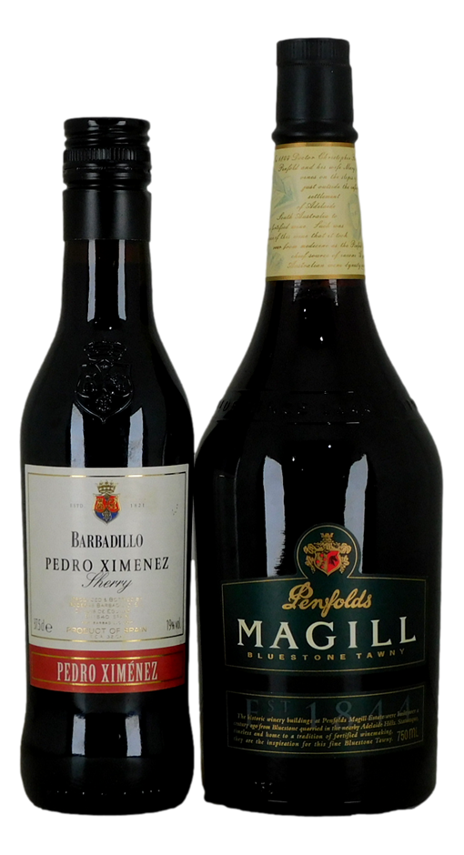 Pack of Assorted Fortified Wine (1x 750mL/1x 375mL), Multi Region.